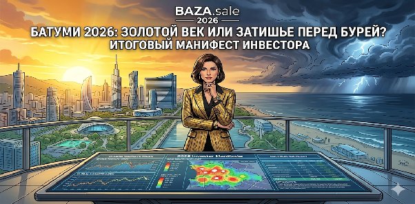 БАТУМИ 2026: ЗОЛОТОЙ ВЕК ИЛИ ЗАТИШЬЕ ПЕРЕД БУРЕЙ? ИТОГОВЫЙ МАНИФЕСТ ИНВЕСТОРА (V.2.0)