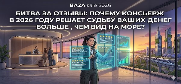 БИТВА ЗА ОТЗЫВЫ: ПОЧЕМУ КОНСЬЕРЖ В 2026 ГОДУ РЕШАЕТ СУДЬБУ ВАШИХ ДЕНЕГ БОЛЬШЕ, ЧЕМ ВИД НА МОРЕ?