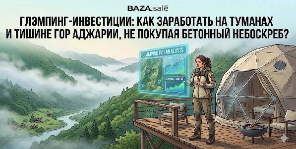 ГЛЭМПИНГ-ИНВЕСТИЦИИ: КАК ЗАРАБОТАТЬ НА ТУМАНАХ И ТИШИНЕ ГОР АДЖАРИИ, НЕ ПОКУПАЯ БЕТОННЫЙ НЕБОСКРЕБ?
