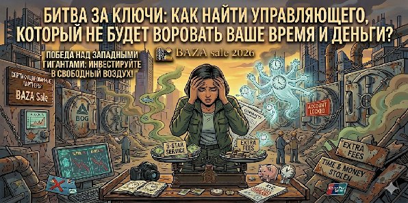 БИТВА ЗА КЛЮЧИ: КАК НАЙТИ УПРАВЛЯЮЩЕГО, КОТОРЫЙ НЕ БУДЕТ ВОРОВАТЬ ВАШЕ ВРЕМЯ И ДЕНЬГИ?