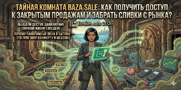 ЦИФРОВОЙ ГИПНОЗ: КАК СДАТЬ КВАРТИРУ В БАТУМИ В 2026 ГОДУ БЕЗ BOOKING И AIRBNB?