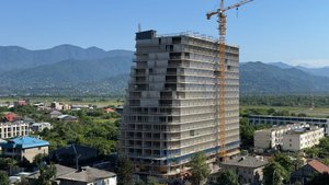 Продаётся студия с видом на горы в Optima Residence, Батуми — Сту комн.