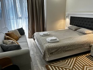 Продается студия 29 м², в "AlliancePalace" с потрясающим видом на море!, Батуми — Сту комн.