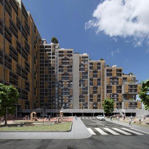 Apartment for sale in Didube on Agladze Street., Тбилиси — 1+1 комн.