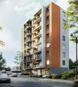 Apartment for sale in Mukhiani on Bairamashvili Street, Тбилиси — 1+1 комн.