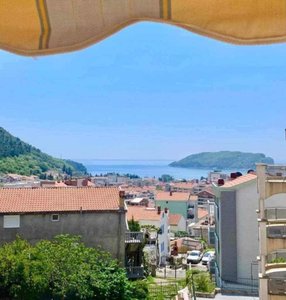 Уютная квартира с панорамным видом на море в Будве, Будва — 3+1 комн.