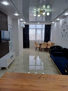 🏠  Батуми, Шартава 30 ✨ 12 этаж | 2 спальни | Кондиционер ❄️ | Посудомойка 🍽️  | Балкон с видом 🌅 📅 Долгосрочно — 600 $/мес , Батуми — 2+1 комн.