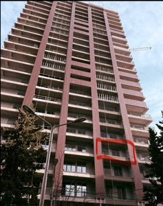 Apartment for sale in Saburtalo on Politkovskaya Street., Тбилиси — 1+1 комн.