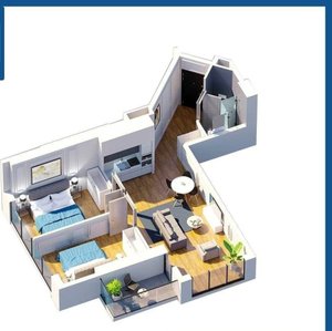 2+1 в комплексе Bat Towers, Батуми — 2+1 комн.