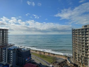 Продаётся квартира 55.2м² (2+1+ гардероб) с видом на море!, Батуми — 2+1 комн.