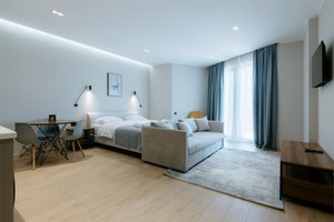Студия у моря в MZIURI GARDENS 5★, Батуми — Сту комн.