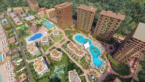 Студия в Dreamland Oasis , Батуми — Сту комн.
