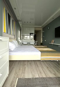Сдается в аренду студия с панорамным видом на море ORBI Beach Tower, Батуми — Сту комн.